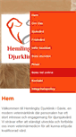 Mobile Screenshot of hemlingbydjurklinik.se